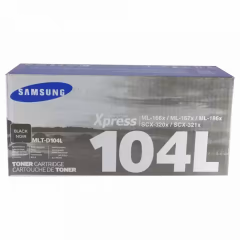 کارتریج تونر مشکی طرح اصلی SAMSUNG مدل 104L