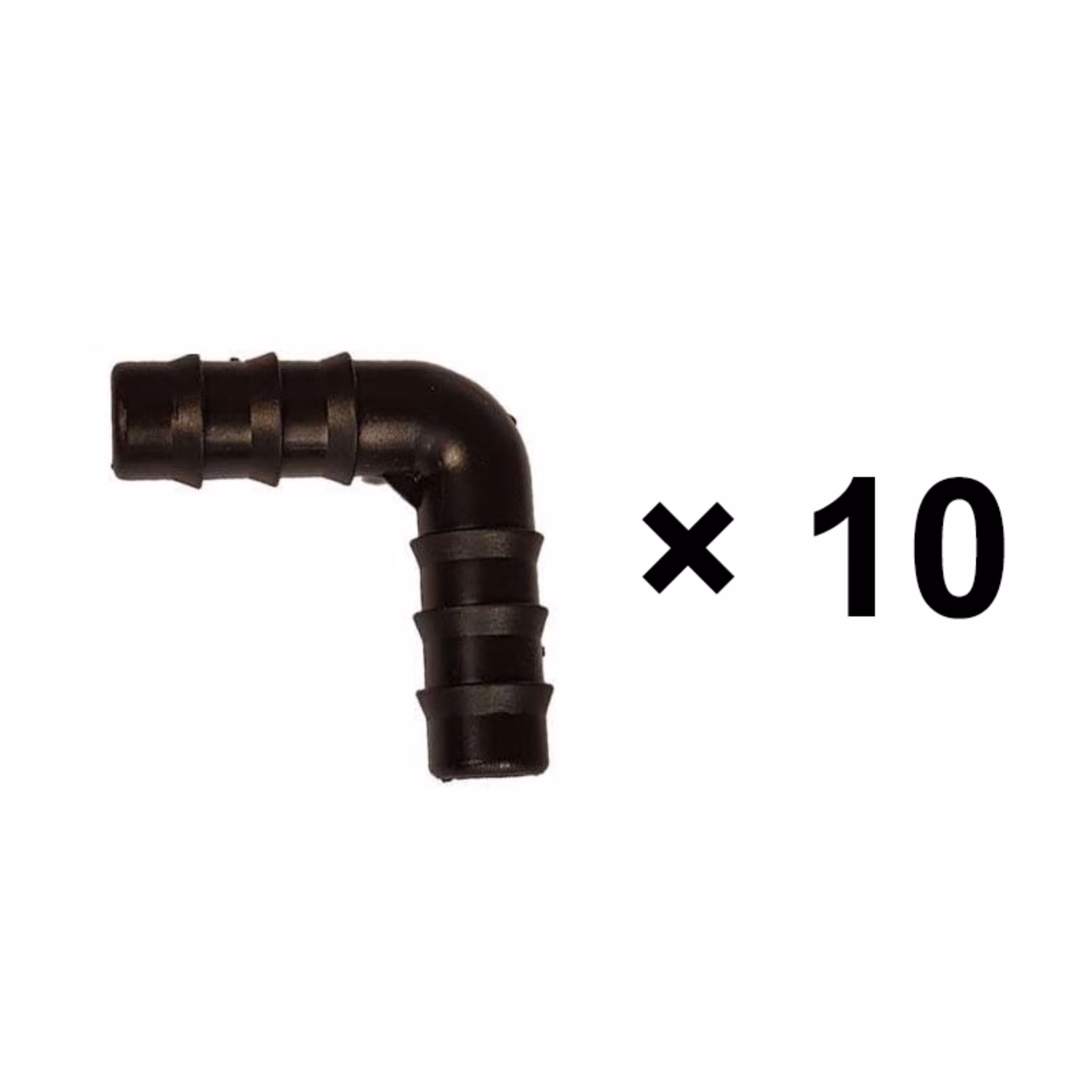 زانویی لوله 16 پلی اتیلن (بسته 10 عددی)