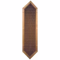 رومیزی رانر ترمه ابریشم  کد TRRA5 رنگ کرم آستر کرم  حاشیه ساتن