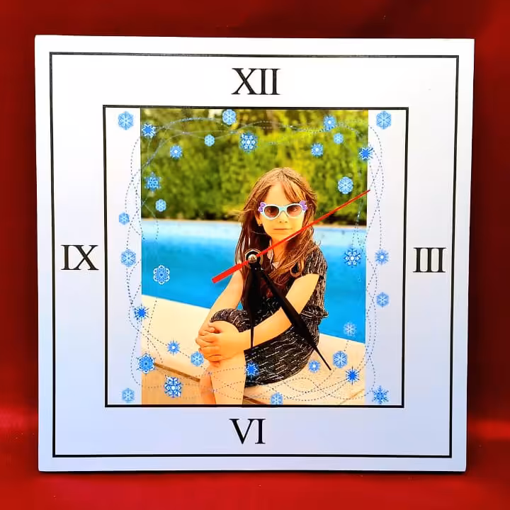 ساعت دیواری با عکس دلخواه