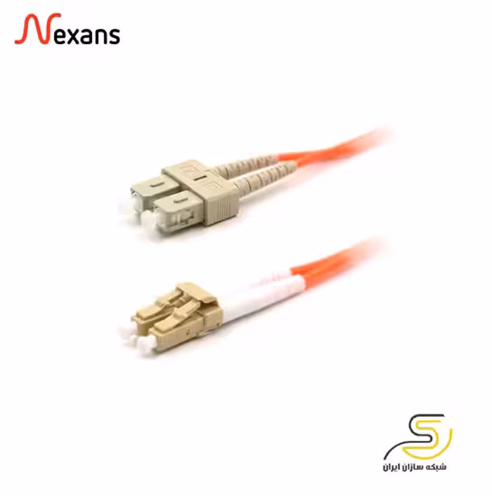 پچ کورد فیبر نوری نگزنس SC-LC یک متری مالتی مود