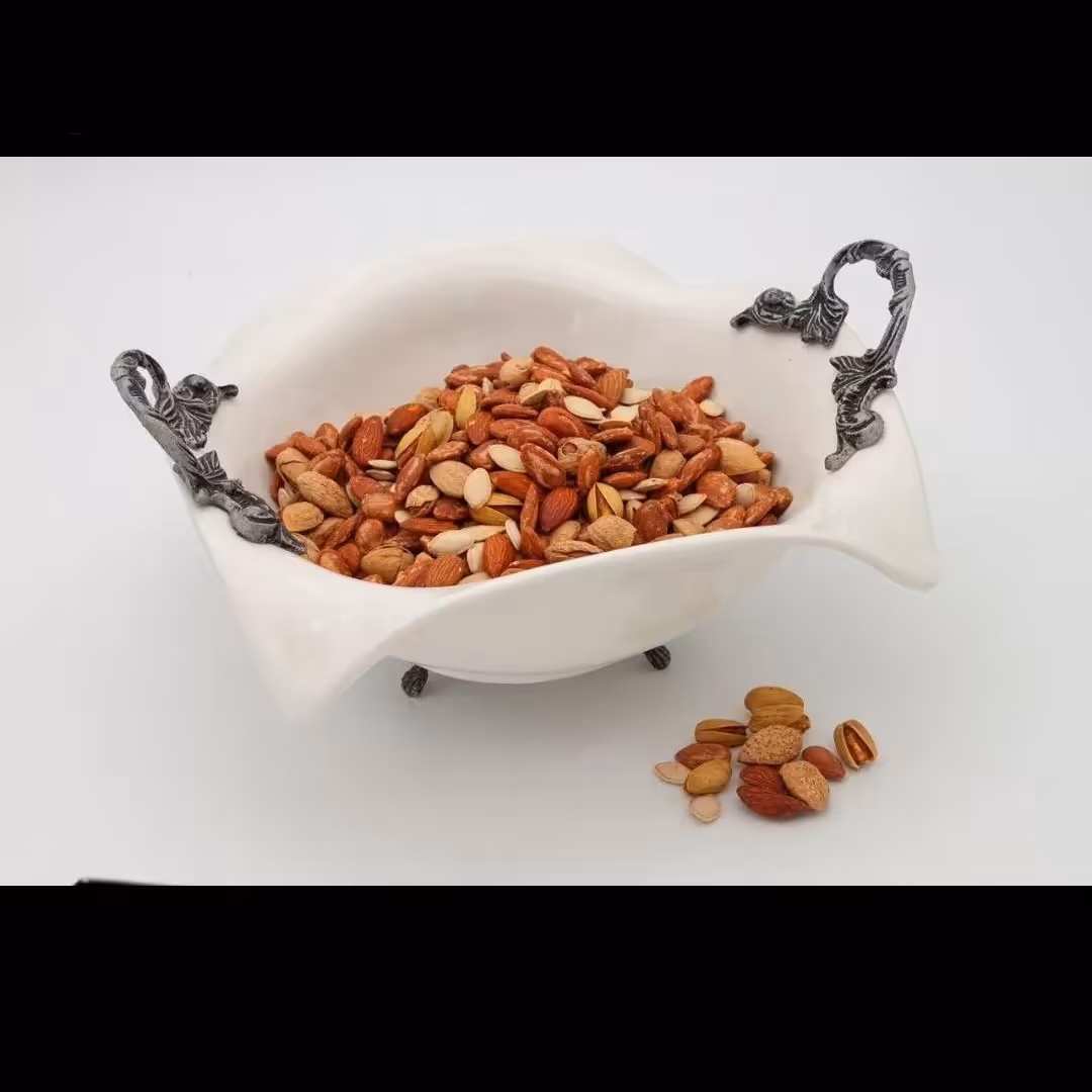 کاسه آجیل بزرگ.آجیل خوری.جامیوه ای