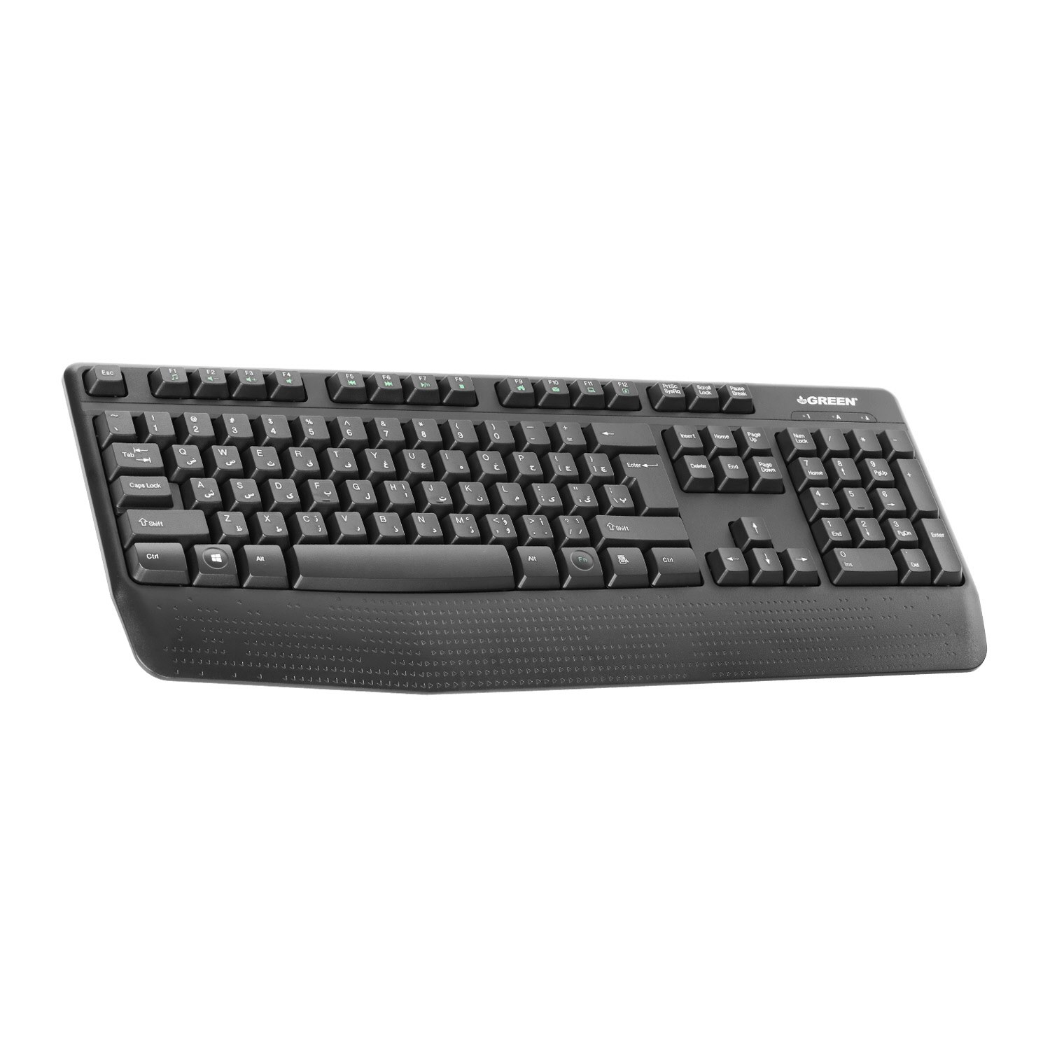 کیبرد بی سیم GK306W با 25 ماه گارانتی گرین