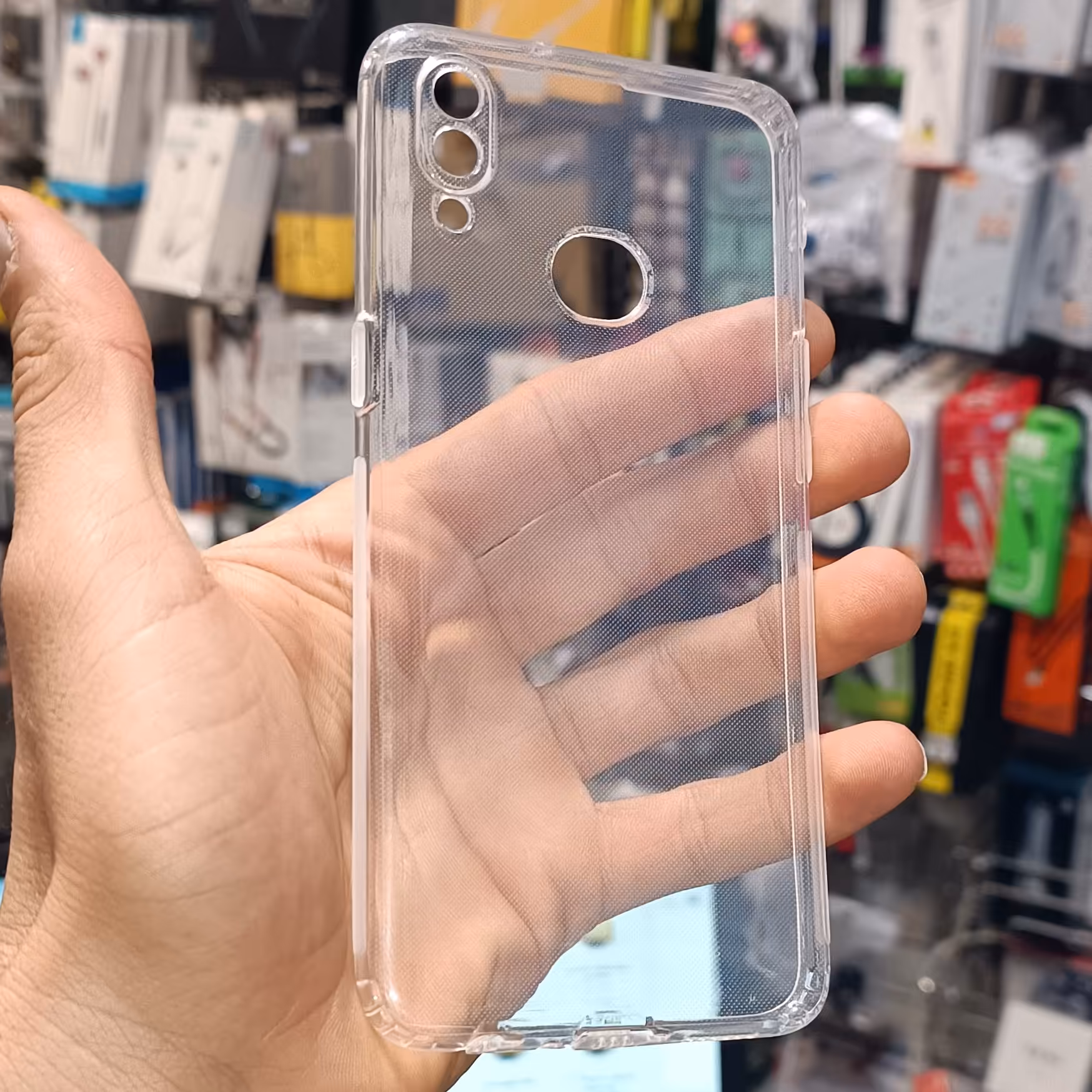 قاب گارد کاور Samsung a10sشفاف سامسونگ ا ده اس