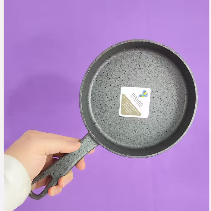 تابه گرانیتی تک دسته طوسی سایز 16 پیلو PILAU مدل هپی 