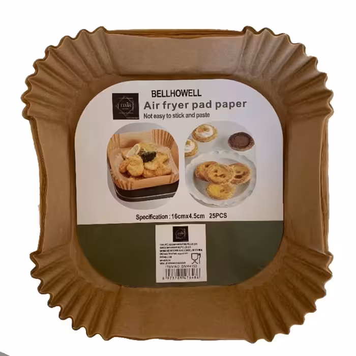 کاغذ شیرینی پزی مدل ایر فرایر بسته 25 عددی