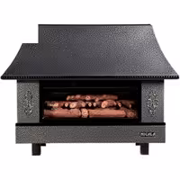 بخاری گازی نیک کالا طرح شومینه مدل سیمین کد MC-26