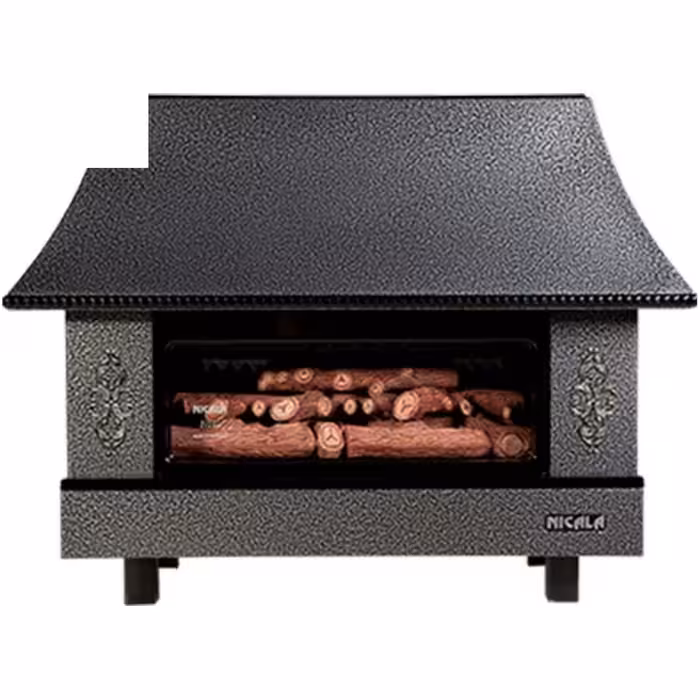 بخاری گازی نیک کالا طرح شومینه مدل سیمین کد MC-26