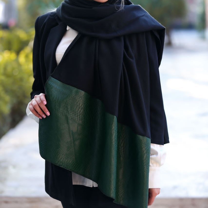 شال موهر پایین چرم