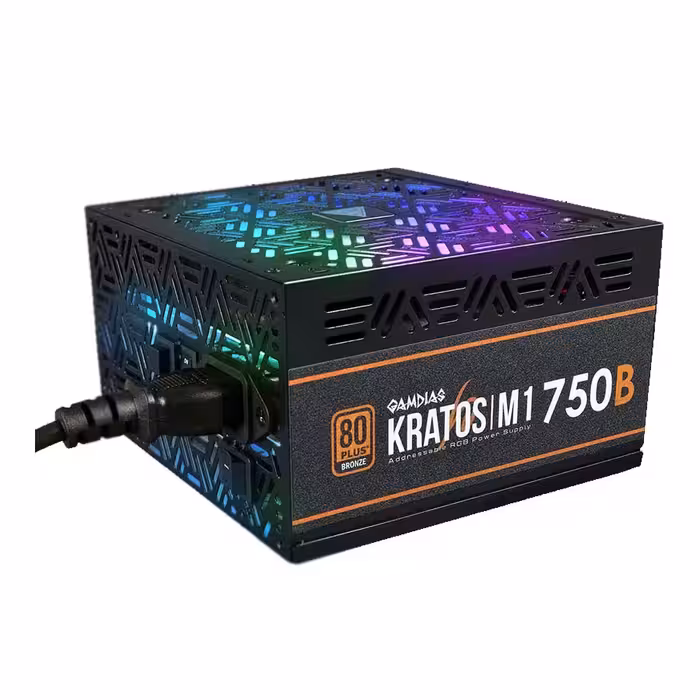 قیمت و خرید پاور کامپیوتر 750 وات گیم دیاس مدل KRATOS M1-750B | یاس ارتباط