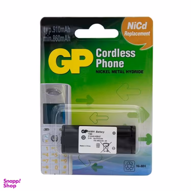 باتری تلفن بی سیم جی پی مدل p105