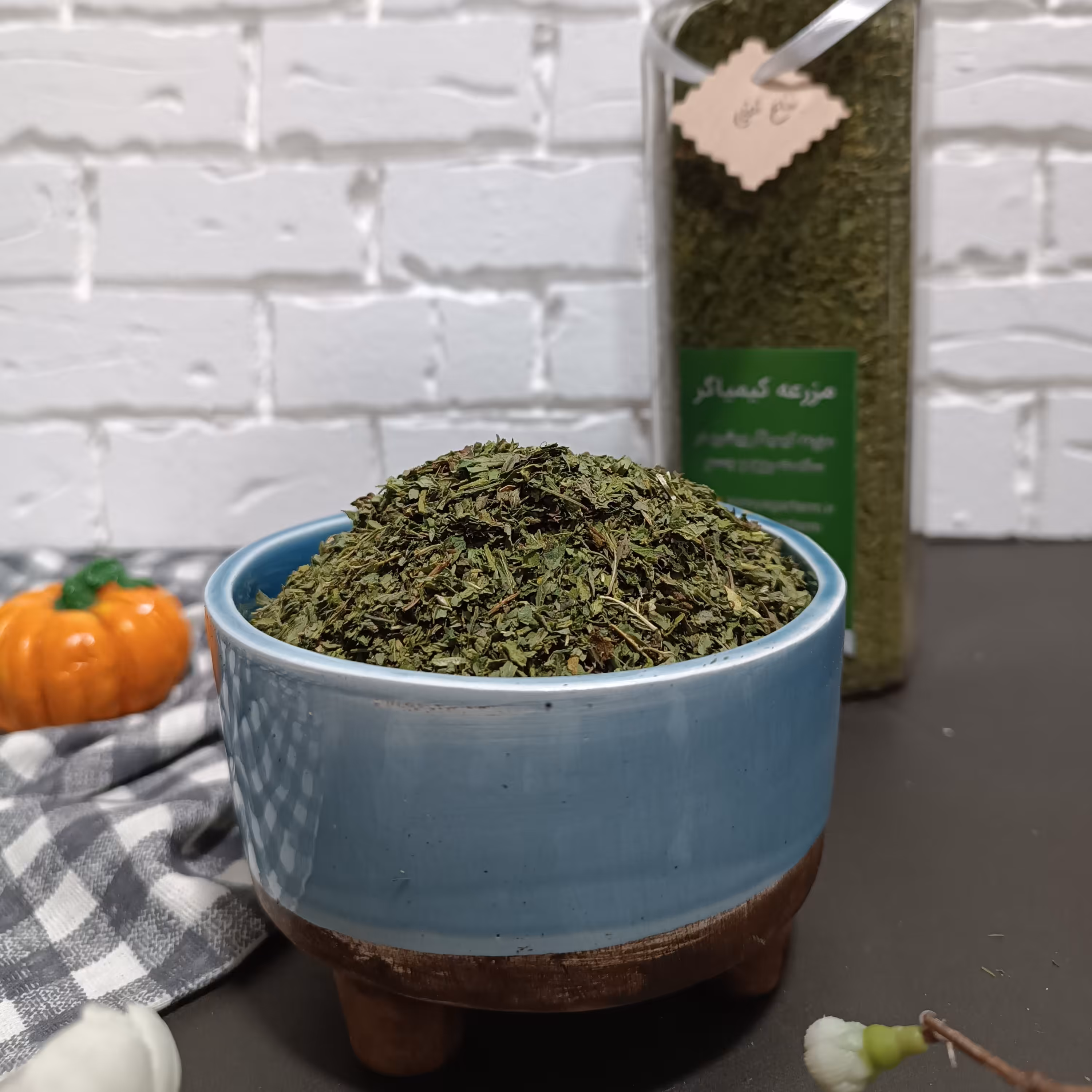 نعناع خشک بلغور ممتاز 500 گرمی 