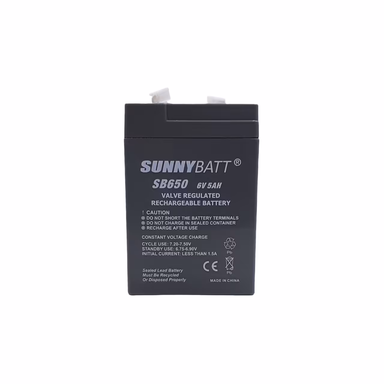 باتری یو پی اس 6 ولت 5 آمپر سانی بت مدل SB650