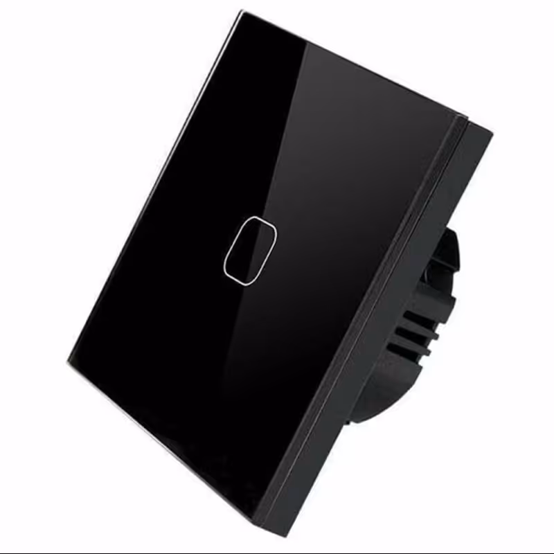 کلید لمسی تک پل هوشمند تویا ( قابل نصب در قوطی کلید های استاندارد ایران )