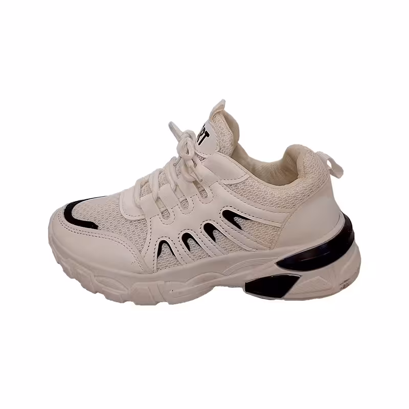 کفش کتونی زنانه کد 52B سفید