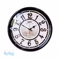 ساعت تزئینی دیواری گرد مدل BJZHAN