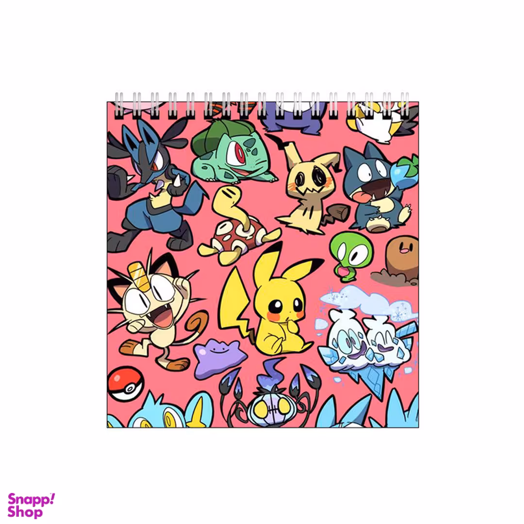 دفتر طراحی بامبیلیپ طرح پوکمون کد 5177126