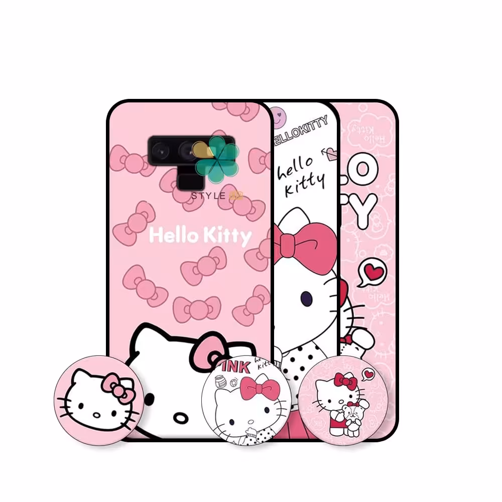 قاب دخترانه گوشی سامسونگ Samsung Galaxy Note 9 طرح Hello Kitty