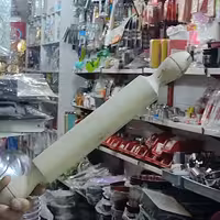 وردنه چوبی ساده  متوسط  قطر 5سانت طول و ردنه 22 با دسته ها 40 سانت