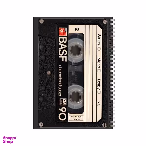 دفتر مشق 50 برگ بامبیلیپ طرح نوارکاست کد 6721616