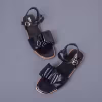  دمپایی نیکتا بندی کد 246411 رنگ مشکی 37 تا40 