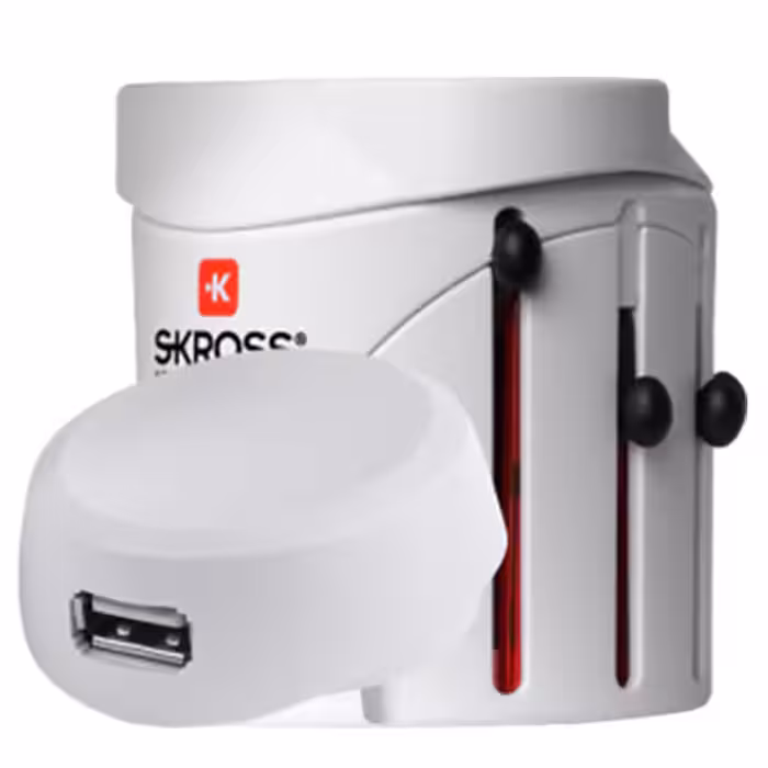 آداپتور برق اسکراس مدل کلاسیک یو اس بی