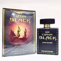 ادکلن NEW CAPITAN BLACK SECRET GARDEN ادکلن کاپیتان بلک سکرت گاردن اصل