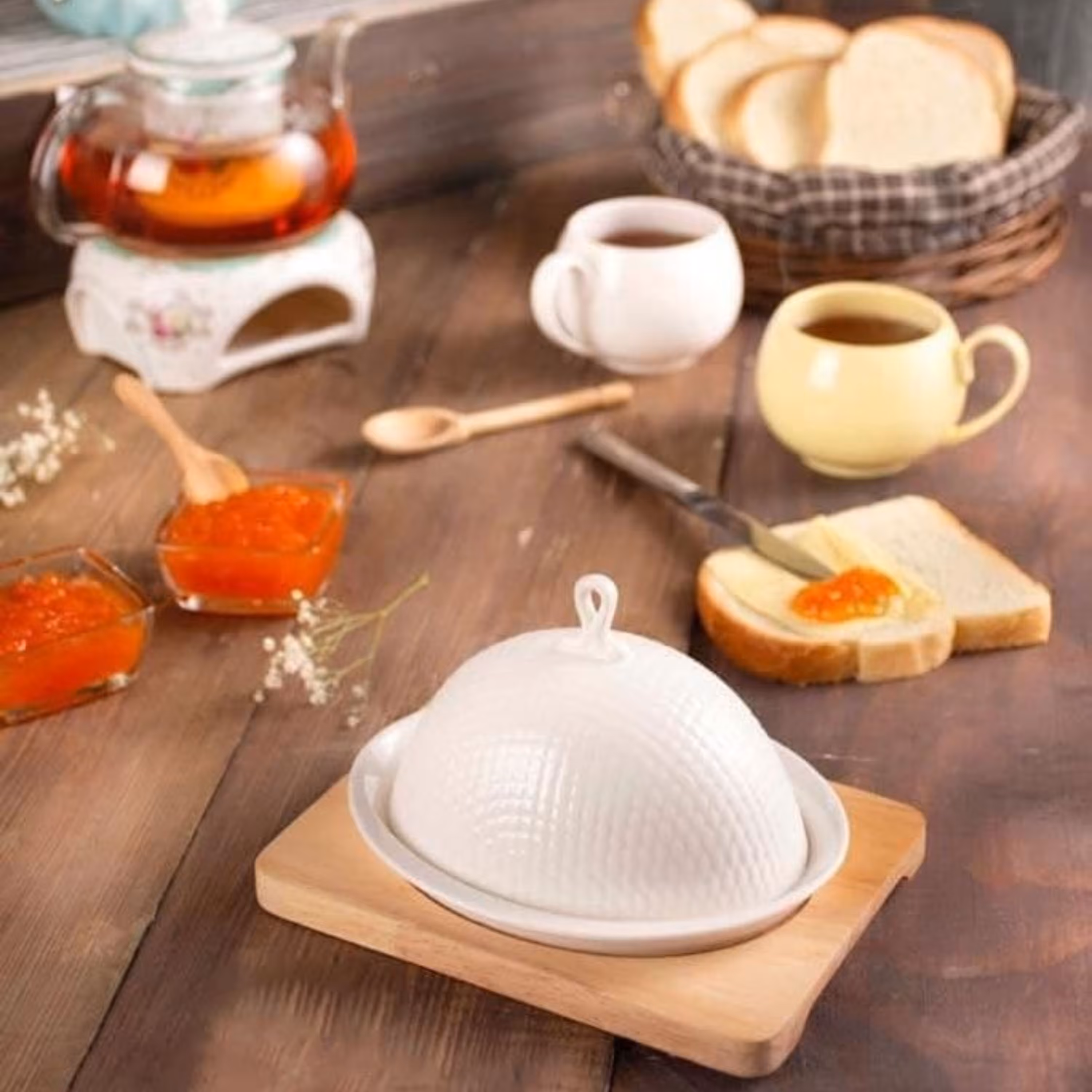 کره خوری گرد بامبو برند RIVER ریور کد 9569 