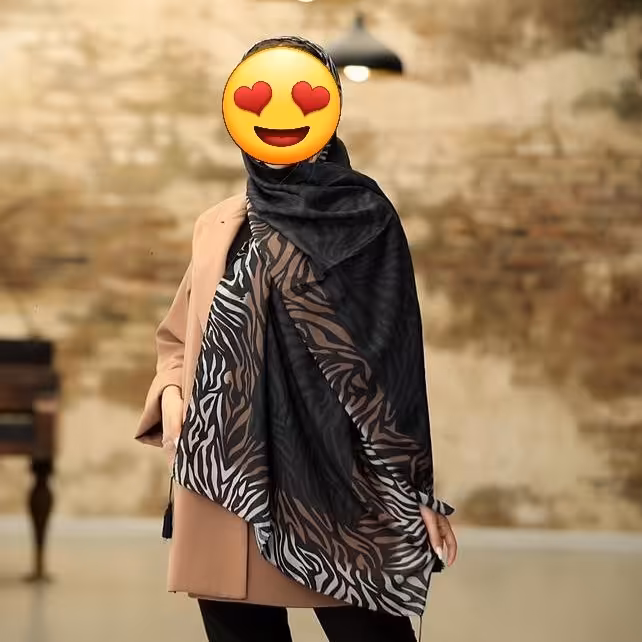 شال ترک نخی منگوله دار مجلسی شیک (قواره 2 در 75)