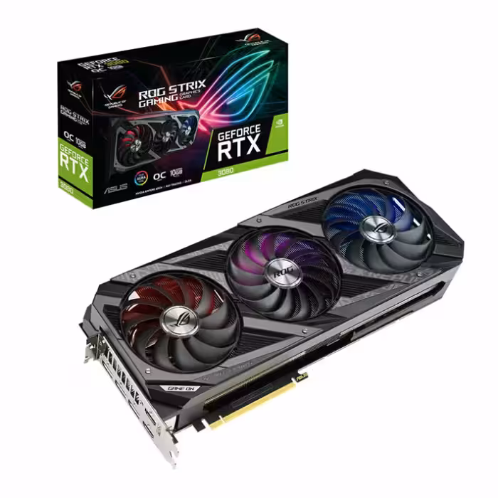 کارت گرافیک ایسوس ROG STRIX RTX 3080 O10G GAMING