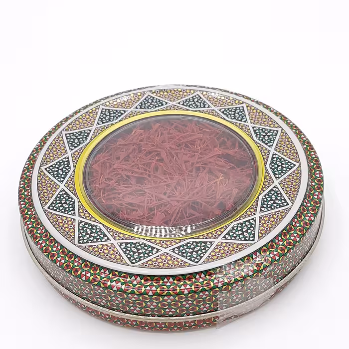 زعفران نگین ممتاز صادراتی 5 گرمی خاتم درجه یک با ضمانت اصل به شرط آزمایش سربلند