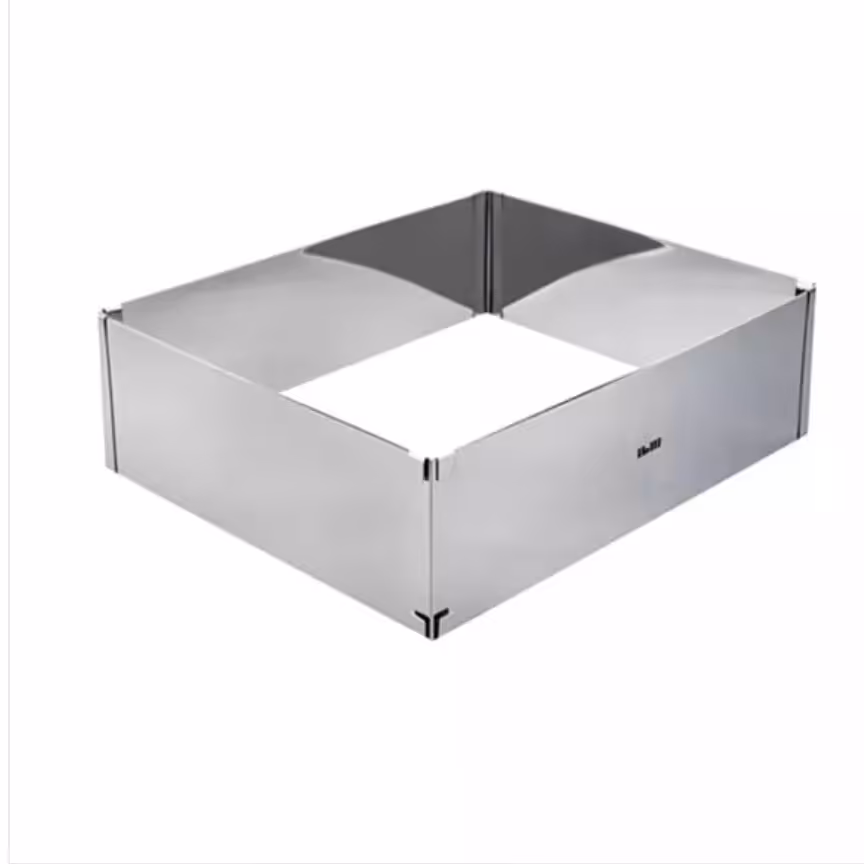 رینگ کشویی مربع از 20تا 35سانت ارتفاع 8سانت