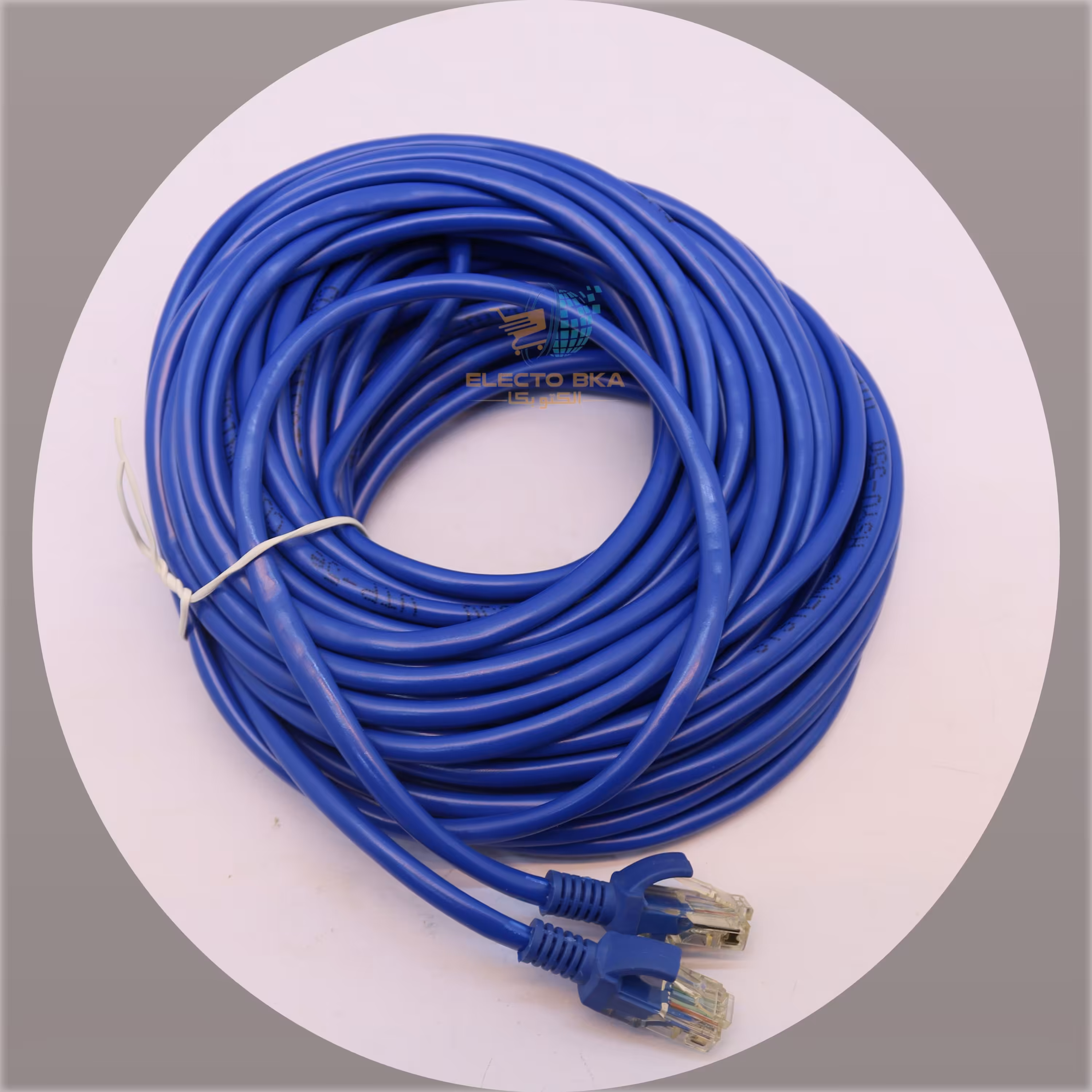 کابل شبکه 20 متری 5 کت - فروش کلی کابل رابط الکتوبکا 2245