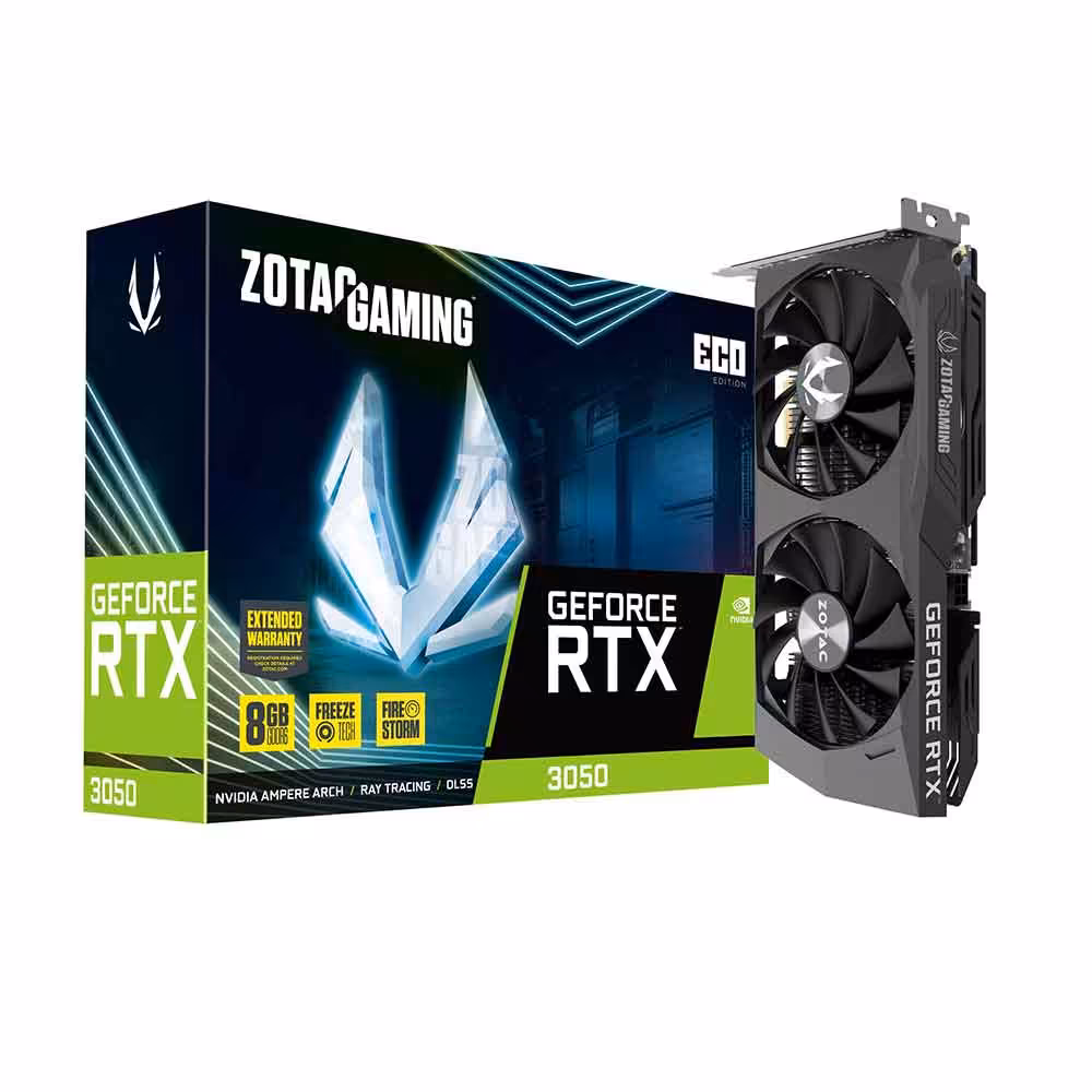 کارت گرافیک زوتک ZOTAC RTX 3050 ECO 8GB