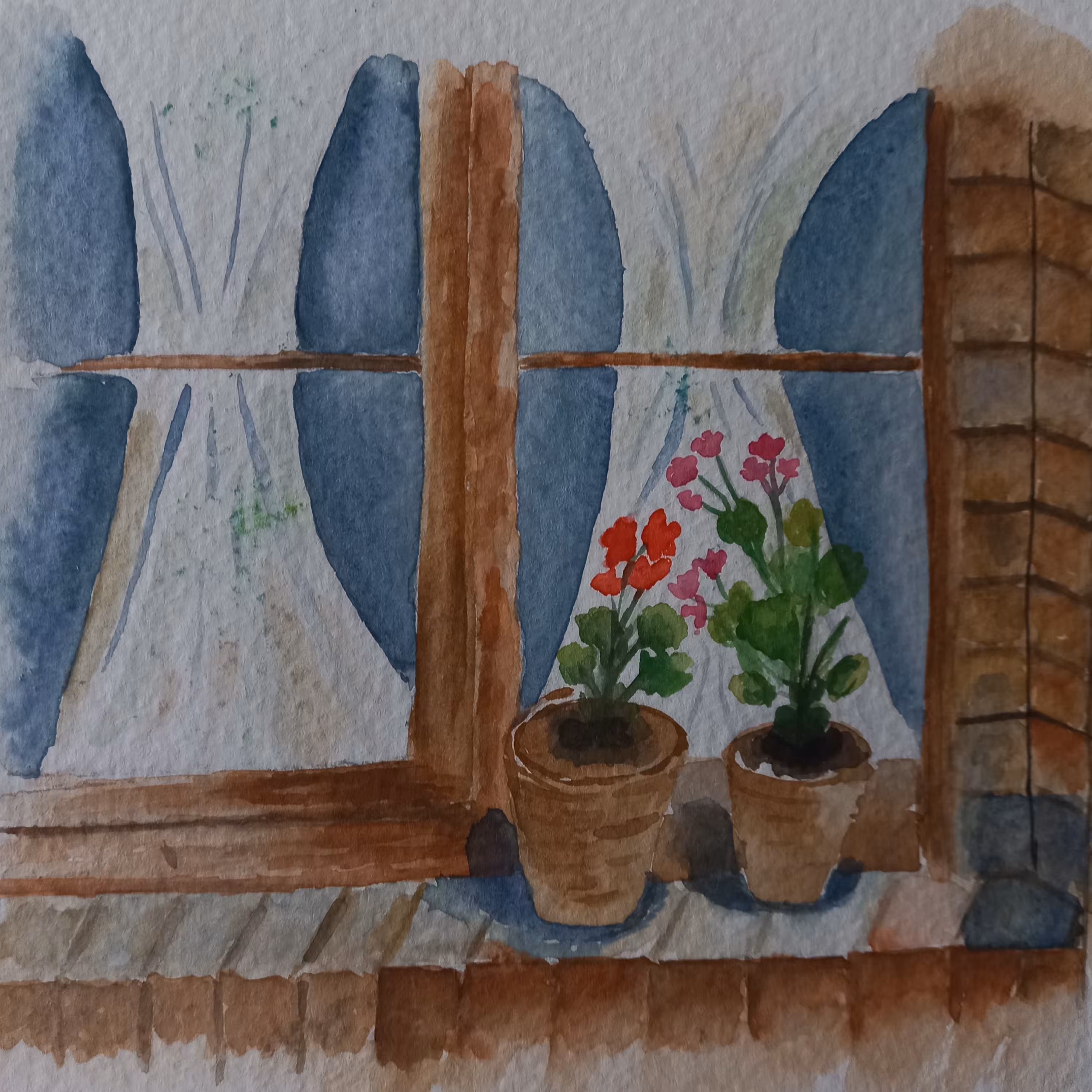 سفارش نقاشی آبرنگی با طرح دلخواه شما (منظره، فضای شهری، حیوان)