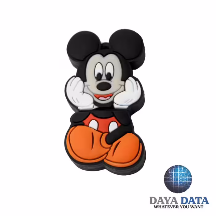فلش مموری فانتزی دایا دیتا میکی ماوس نشسته مدلPC1070-13 ظرفیت128GB-USB3چندرنگ 