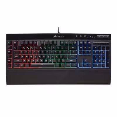 کیبورد مخصوص بازی کورس ایر مدل K55 با نورپردازی RGB