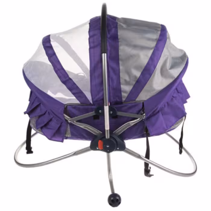 گهواره  تاشو کودک بیبی ورلد مدل F308 spotted