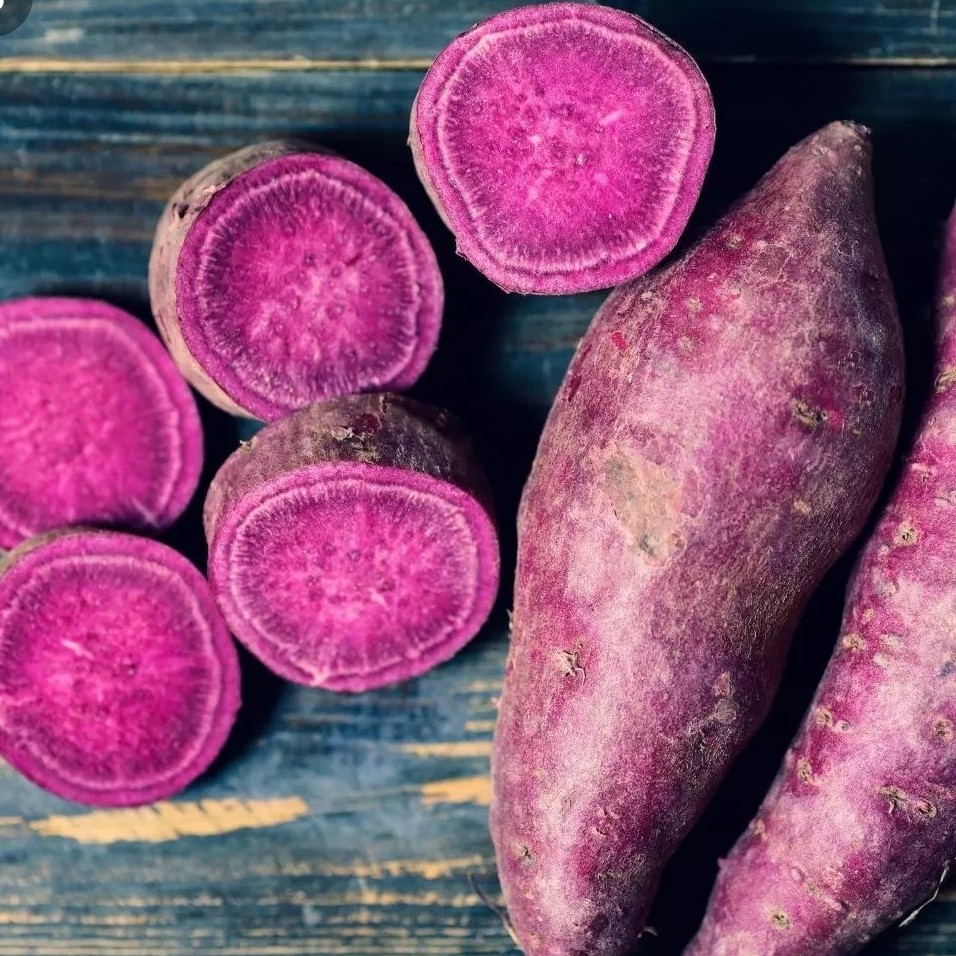 نشاء سیبزمینی شیرین بنفش 50 عددی (ارسال با بار بری و پس کرایه)