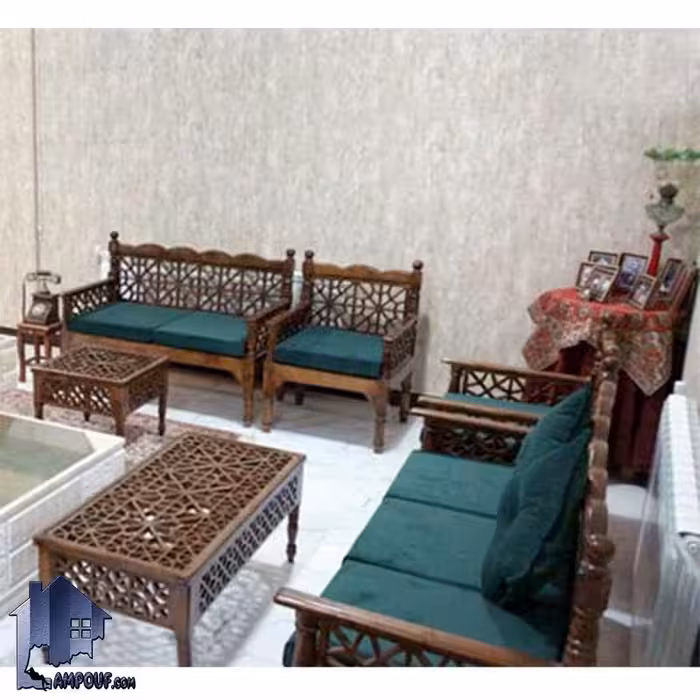 مبل 7 نفره سنتی TRK106