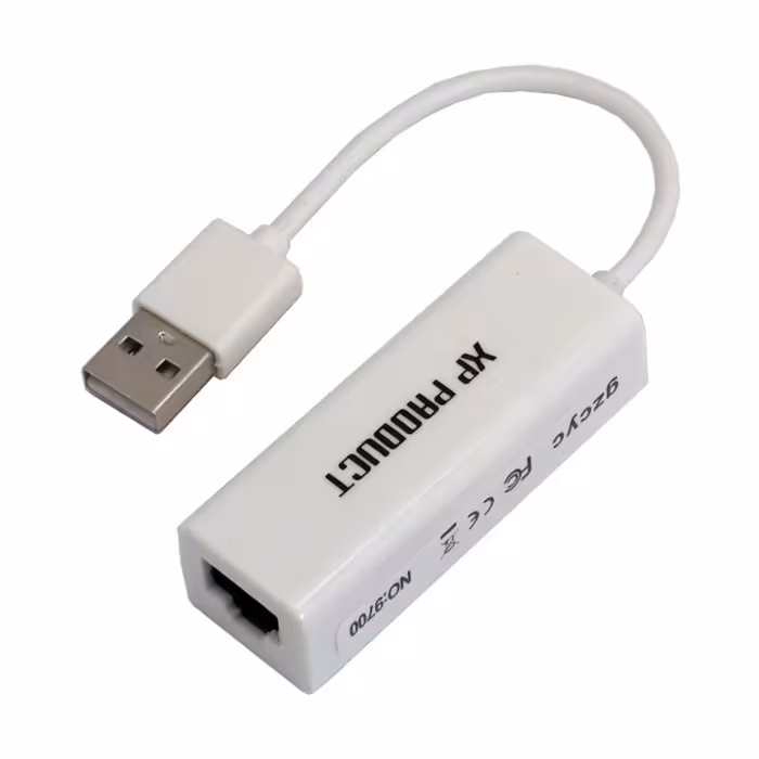 تبدیل USB2.0 به LAN معمولی سرعت 10/100 مدل XP-T947XP-T957 USB2.0 Ethernet Adapter
