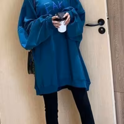 تیشرت استین بلند لش دخترانه واردتی جنس عالی نخ پنبه اسپانچ تخورعالی