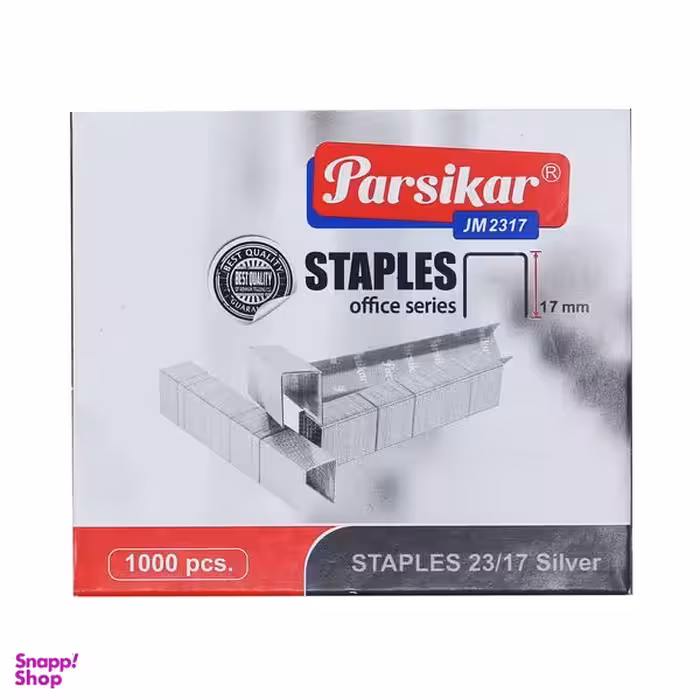 سوزن منگنه پارسی کار مدل JM2317 بسته 1000 عددی