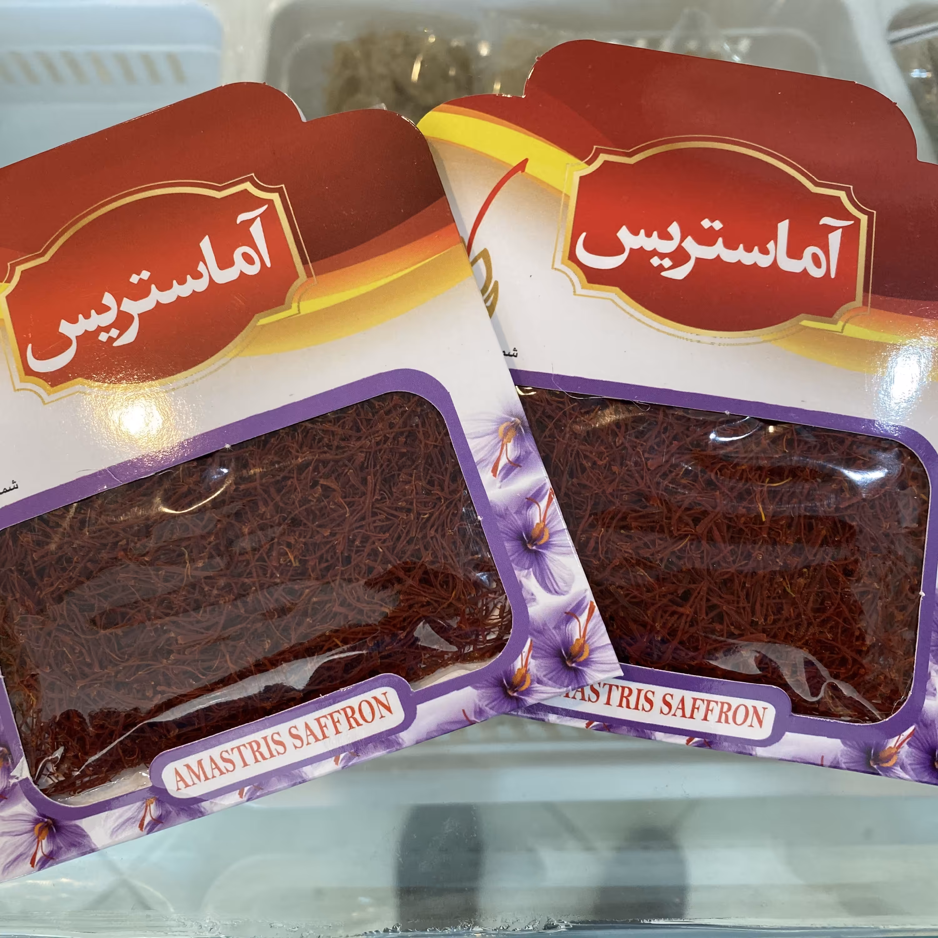 بسته دو عددی زعفران اصل جنوب خراسان (9.216گرمی)