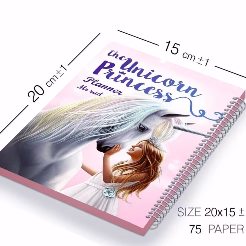 دفتر برنامه ریزی پلنر سایز آ5 در طرح های متنوع