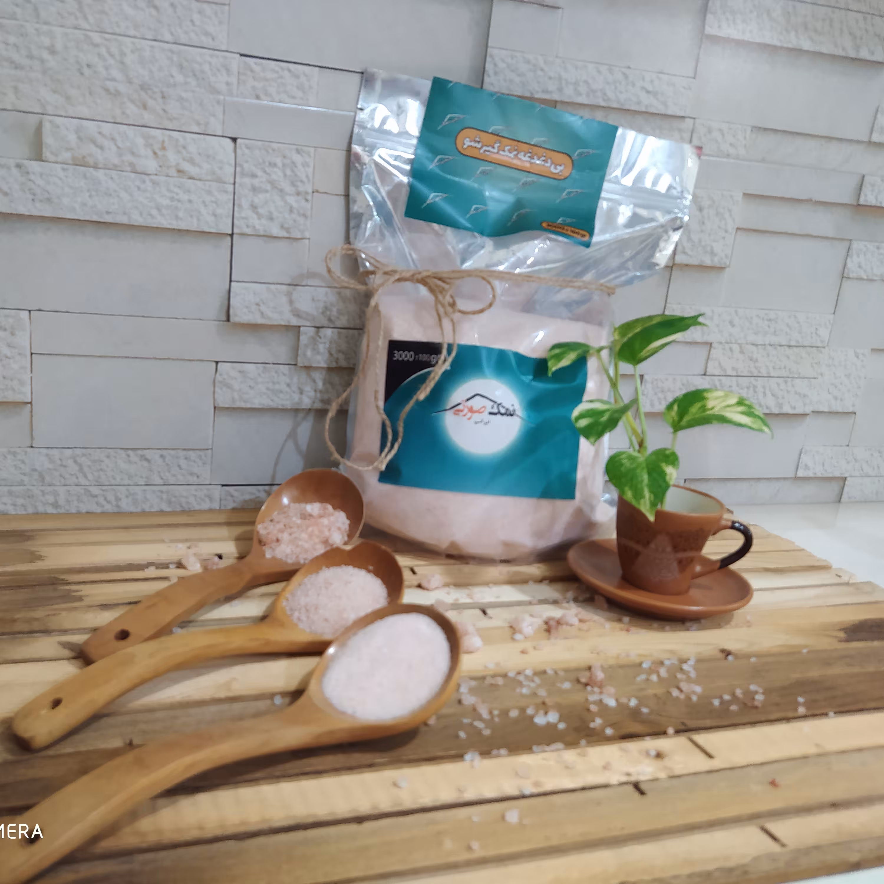 نمک صورتی بسته بندی 3کیلویی