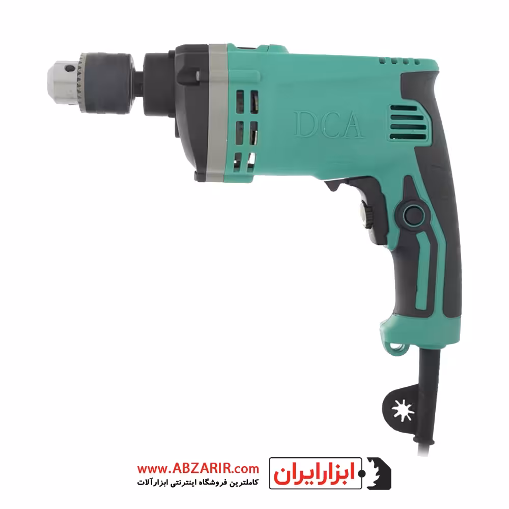 دریل 13 میلیمتر چکشی گیربکسی دی سی ای مدل AZJ-16