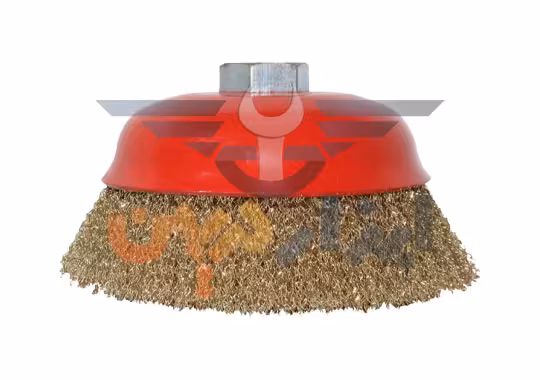 فرچه سیمی کاسه ای افشان 125 میلی متری