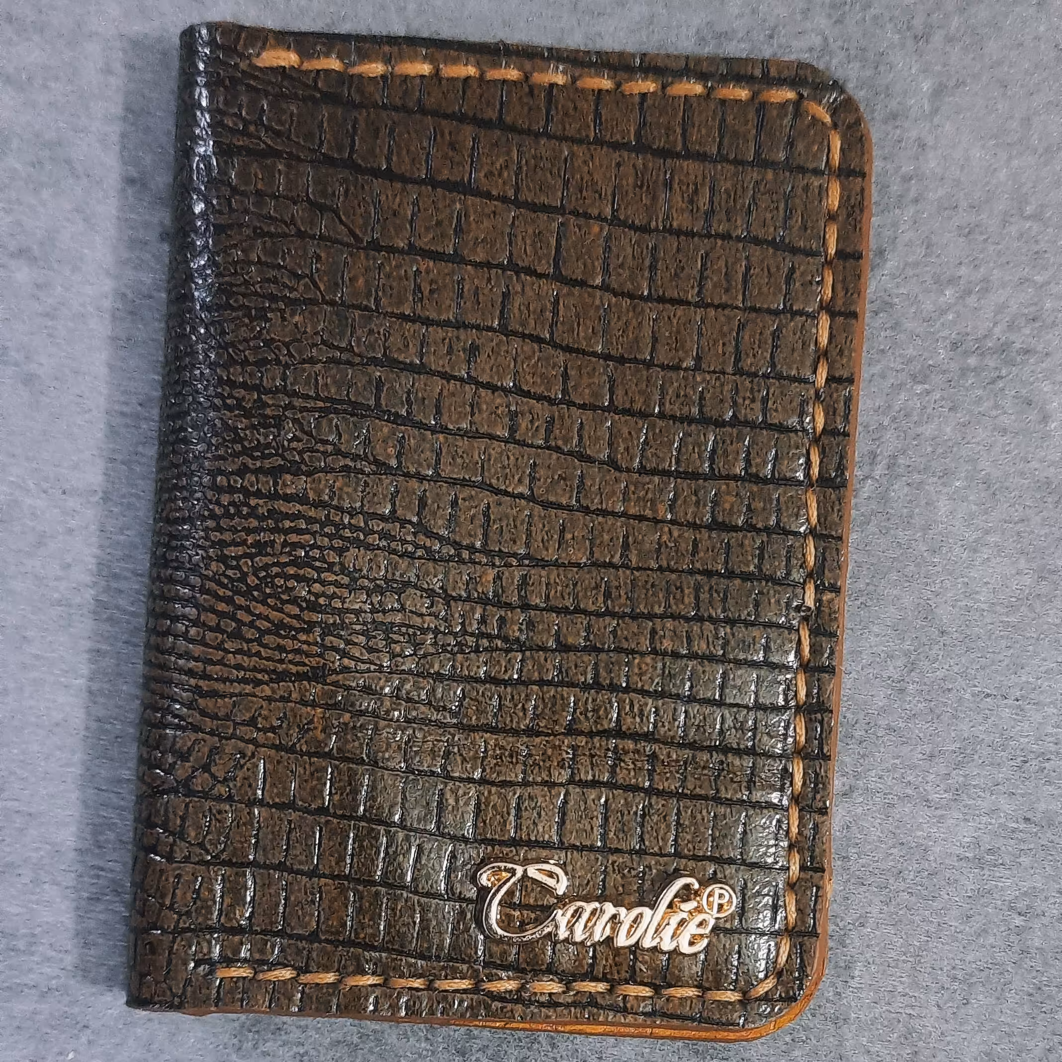 جاکارتی با چرم طبیعی طرح مایا