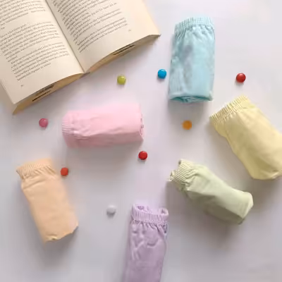 شورت نخی لیفه ای پاستلی